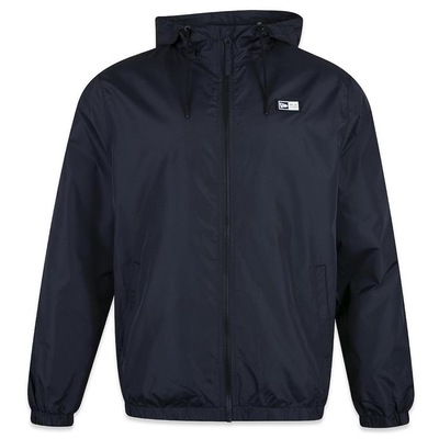 Jaqueta Corta Vento com Capuz Windbreaker New Era Logo Box - Masculina - Foto 1