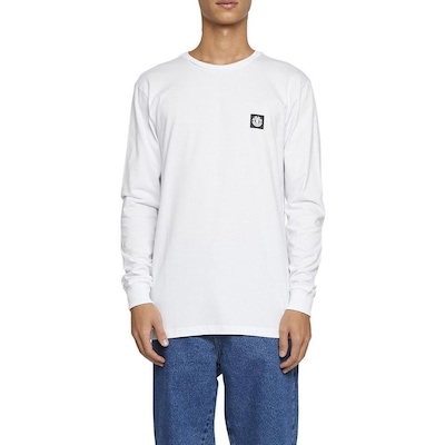 Camiseta Manga Longa Element Classic Worldwide - Masculina - Foto 1
