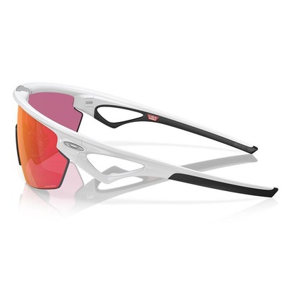 Óculos de Sol Unissex Oakley Sphaera Matte White Prizm Field - Foto 2