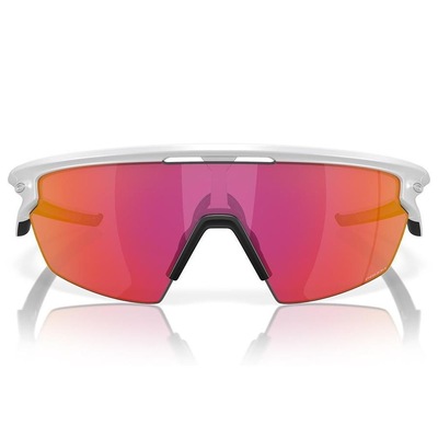 Óculos de Sol Unissex Oakley Sphaera Matte White Prizm Field - Foto 3