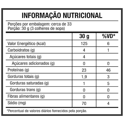 Whey Protein Black Skull Concentrado 80% Hd - 1KG - Foto 1