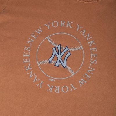 Camiseta Slim New Era New York Yankees Mlb Golf Culture - Masculina - Foto 3