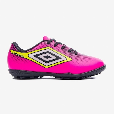 Chuteira Society Umbro Cannon Jr - Infantil - Foto 1