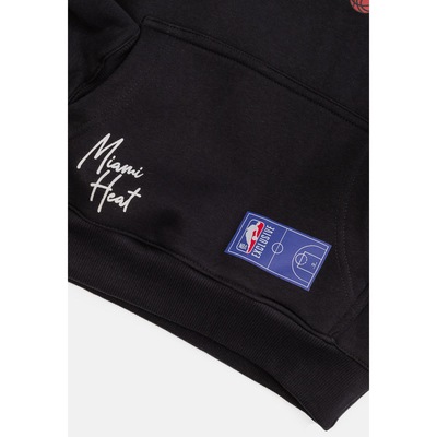 Blusão De Moletom NBA Old Logo - Infantil - Foto 4