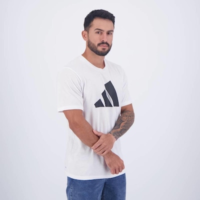 Camiseta adidas Training Essentials Logo - Masculina - Foto 2