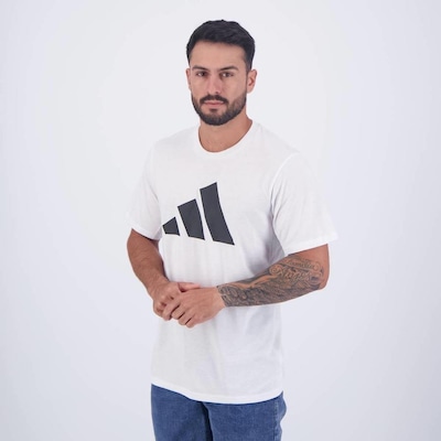 Camiseta adidas Training Essentials Logo - Masculina - Foto 3