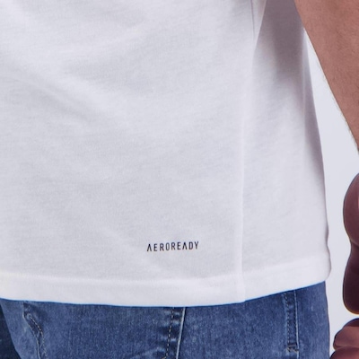 Camiseta adidas Training Essentials Logo - Masculina - Foto 6