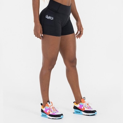 Shorts FitDance Compression Bolso - Feminino - Foto 1
