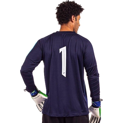 Camisa de Goleiro Poker Manga Longa Sublimada Celeno II - Masculina - Foto 3