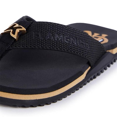 Chinelo do Flamengo Kenner Nk6 Pro Gold - Masculino - Foto 4