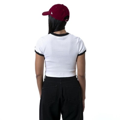 Camiseta New Era Cropped New York Knicks - Feminina - Foto 6
