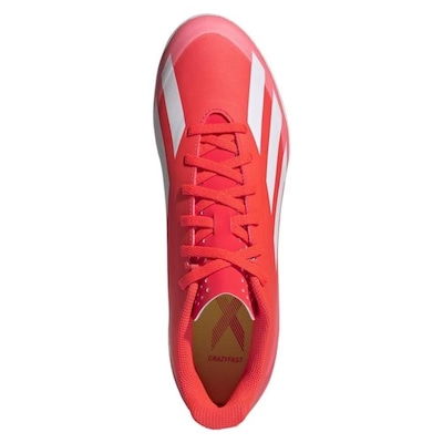 Chuteira Society adidas X Crazyfast Club Adulto - Foto 4