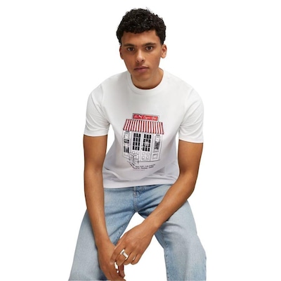 Camiseta Puma Graphic Café - Masculina - Foto 3