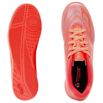 Chuteira Futsal Topper Slick 4 - Infantil - Foto 6