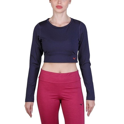 Camiseta Mizuno Manga Longa Mizuno Pro Uv - Feminina - Foto 1