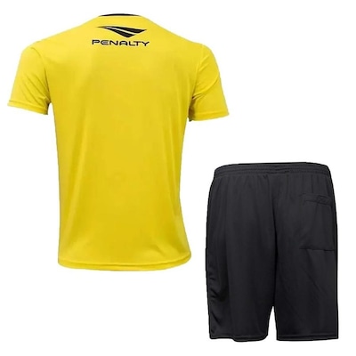 Conjunto Penalty Árbitro VI: Camisa + Calção - Masculino - Foto 2