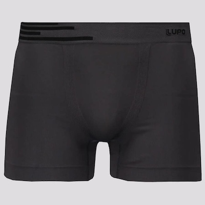 Kit Cuecas Boxer Lupo Microfibra sem Costura com 9 Unidades - Adulto - Foto 2