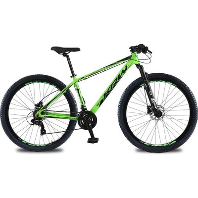Bicicleta Aro 29 KRW em Alumínio 24 Velocidades Freio Hidráulico Suspensão Dianteira Mountain Bike Kr2 - Foto 2