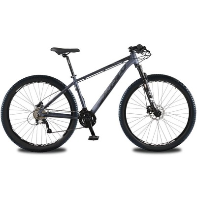 Bicicleta aro 29 Krw alumínio 24 Vel Shimano altus Freio Hidráulico Suspensão com Trava de ombro Kr11 - Adulto - Foto 5