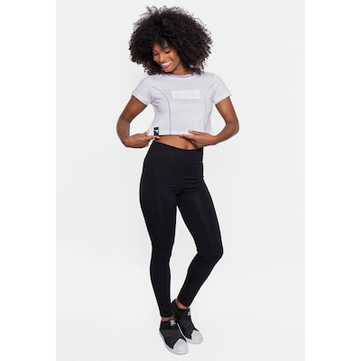 Blusa Cropped Diadora Tonal Box - Feminina - Foto 5