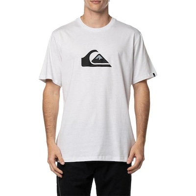 Camiseta Quiksilver Comp Logo Plus Size - Masculina - Foto 1