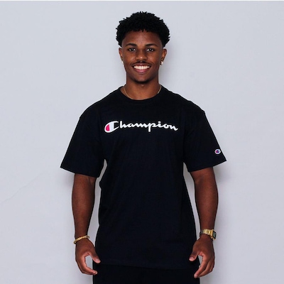 Camiseta Champion Logo Script Ink - Masculina - Foto 2
