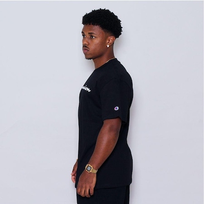 Camiseta Champion Logo Script Ink - Masculina - Foto 3