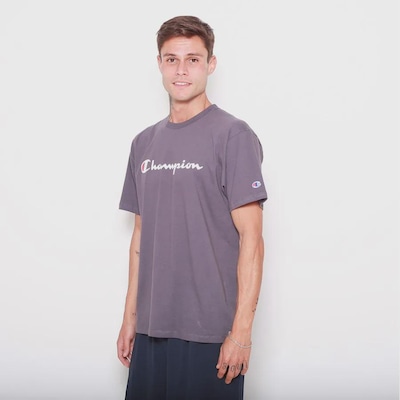 Camiseta Champion Logo Script Ink - Masculina - Foto 3