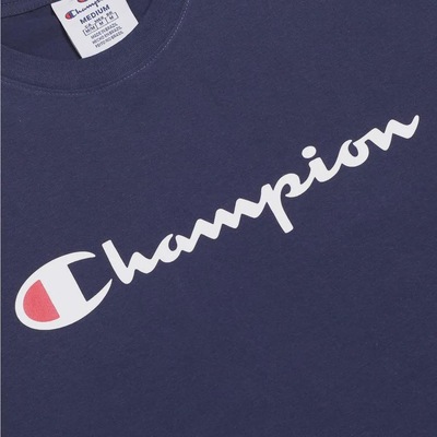 Camiseta Champion Logo Script Ink - Masculina - Foto 4