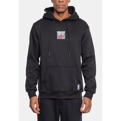 Blusão De Moletom NBA Fechado Chicago Bulls NBA - Masculino - Foto 3