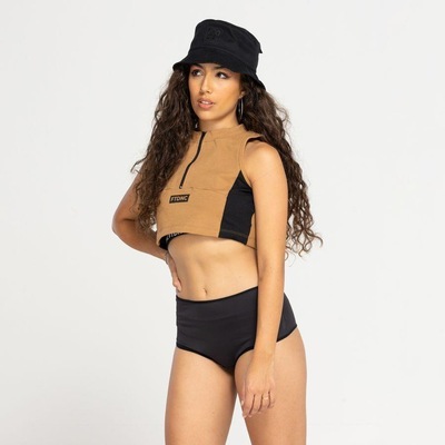 Cropped Regata FitDance Ziper - Feminino - Foto 1