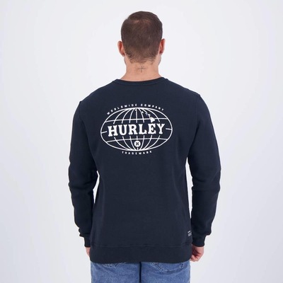 Blusão de Moletom Hurley Global - Masculino - Foto 4