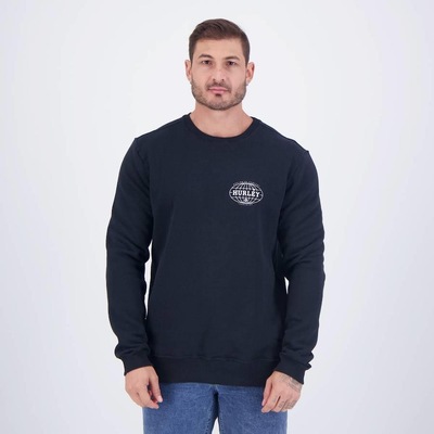 Blusão de Moletom Hurley Global - Masculino - Foto 1