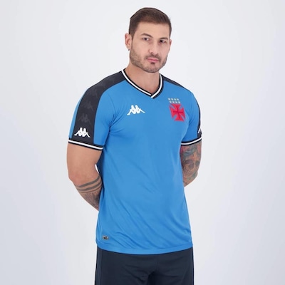 Camisa do Vasco Goleiro 2024 Kappa - Masculina - Foto 2