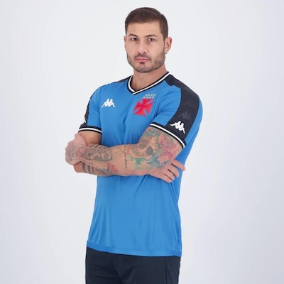Camisa do Vasco Goleiro 2024 Kappa - Masculina - Foto 3