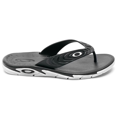 Chinelo Masculino Oakley Crowd Black - OAKLEY - Masculino - Foto 2
