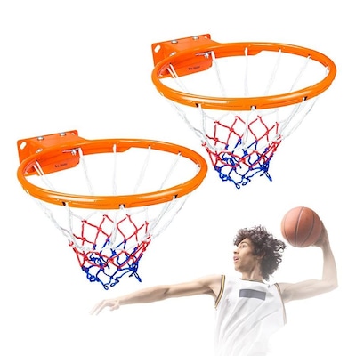 Aro Basquete Oficial Retrátil com Molas Pista e Campo - Par - Foto 1