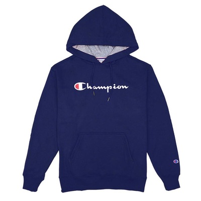 Blusão de Moletom com Capuz Champion Script Logo Print Tec Medio Gf89B Y06794 Brasil - Masculino - Foto 1
