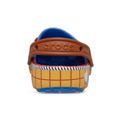Sandália Crocs Classic Toy Story Woody Clog - Infantil - Foto 2