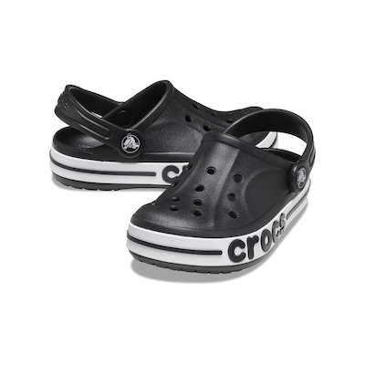 Sandália Crocs Bayaband Clog T - Infantil - Foto 5