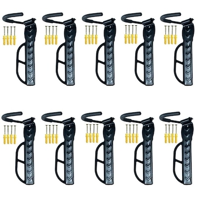 Kit de Suporte Parede para Bicicleta Rava Vertical Gancho Fixo - 10 unidades - Foto 1