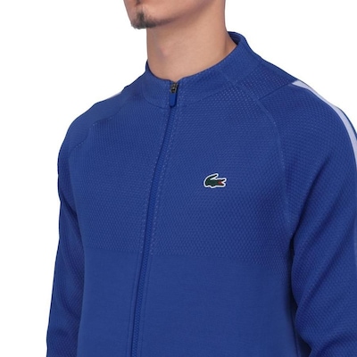 Jaqueta Lacoste Esportiva Tennis Novak Djokovic - Masculina - Foto 3