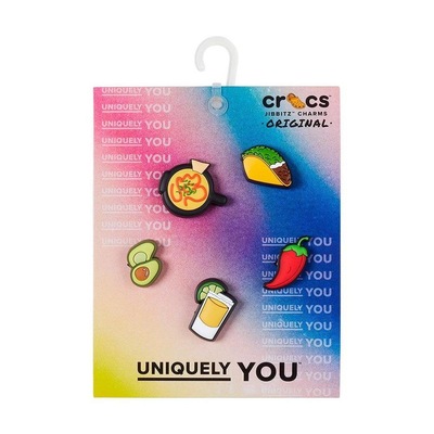 Kit Jibbitz? Crocs Comida Mexicana Pack com 5 Peças - Foto 4