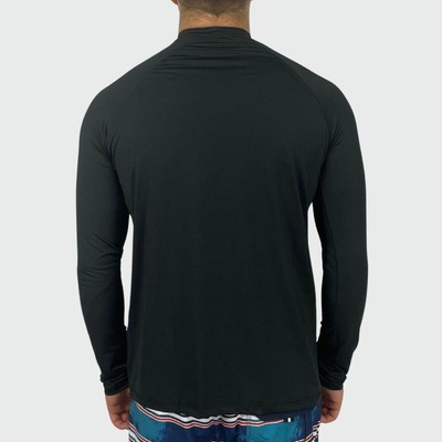 Camiseta Manga Longa Rusty Lycra Surf Long Ride - Masculina - Foto 5