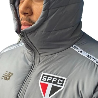 Jaqueta do São Paulo Parka Puffer New Balance - Masculina - Foto 5