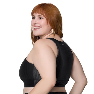 Top sem Bojo Selene 3D Plus Size - Feminino - Foto 2