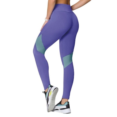 Calça Legging Selene Recortes - Feminina - Foto 2