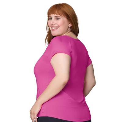 Camiseta Selene Dry Fit Plus Size - Feminina - Foto 2