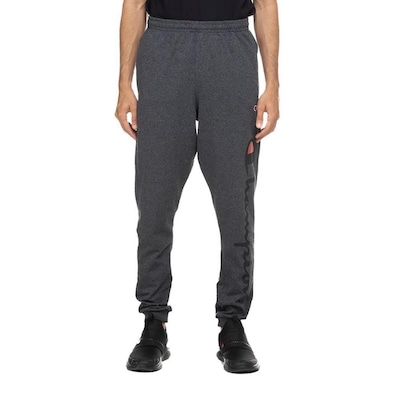 Calça de Moletom Champion Felpado Script Vertical - Masculina - Foto 3