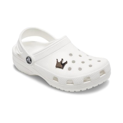 Jibbitz? Crocs Coroa Preta - Foto 3